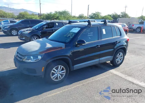 2014 Volkswagen Tiguan S from USA, damaged, VIN WVGAV3AXXEW527966